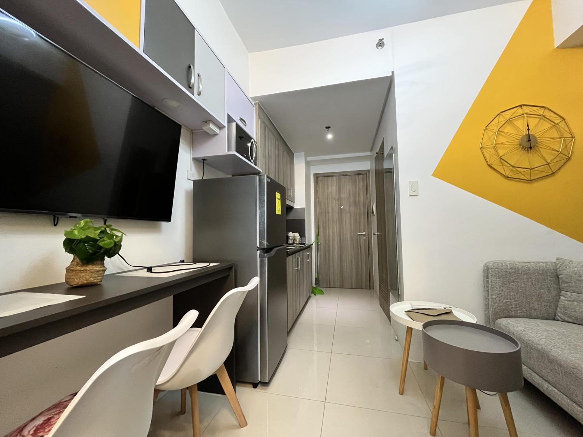 Edsa Fame Residences T11014 - 1 Bedroom 24Sqm Pop Of Yellow Unit Walking Distance To Shaw Mrt Megamall & Shangri-La Mall Greenfield District Mandaluyong - Staycations By Sms Manila Exterior photo