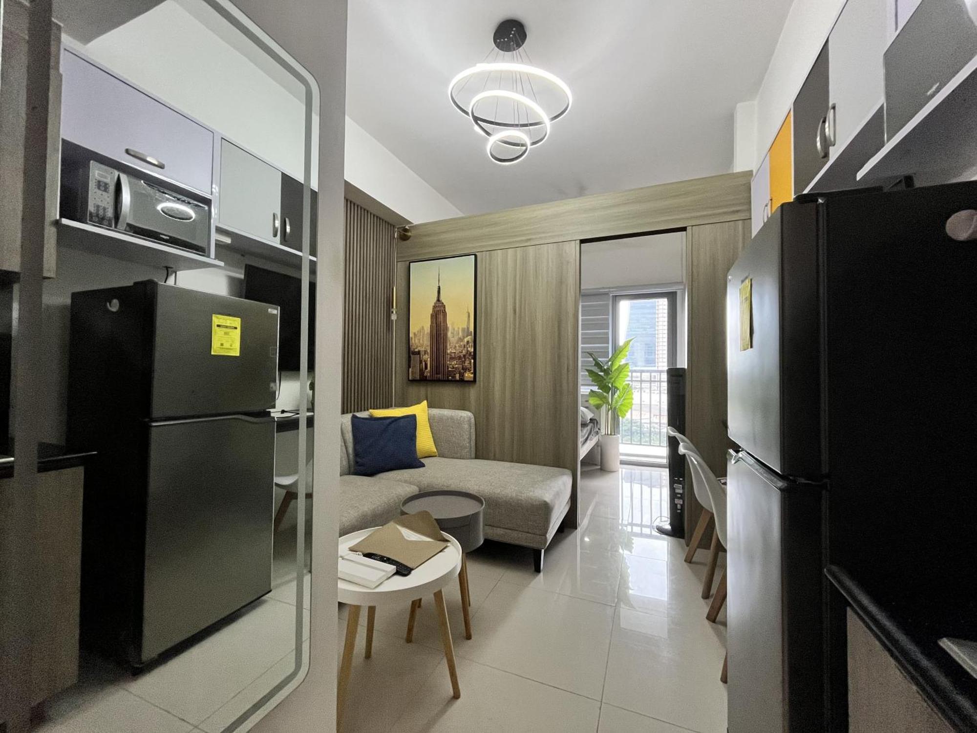 Edsa Fame Residences T11014 - 1 Bedroom 24Sqm Pop Of Yellow Unit Walking Distance To Shaw Mrt Megamall & Shangri-La Mall Greenfield District Mandaluyong - Staycations By Sms Manila Exterior photo